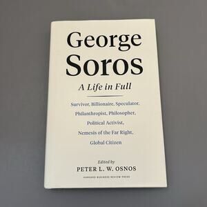 George Soros A Life in Full by Peter L. W. Osnos (2022, Hardcover)